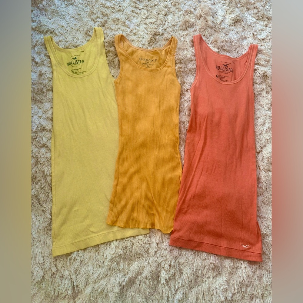 Hollister Women's Tank Top Bundle